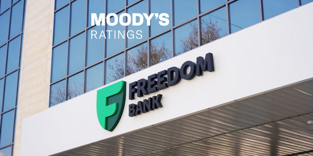 Moody’s Freedom Bank-ке тұрақты болжам рейтингін ұсынды
