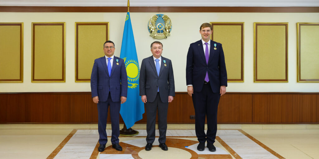 Timur Turlov Awarded the “Parasat” Order on Behalf of the President of Kazakhstan