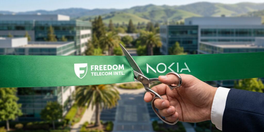 Freedom Telecom and Nokia Officially Open a Lab in Silicon Valley